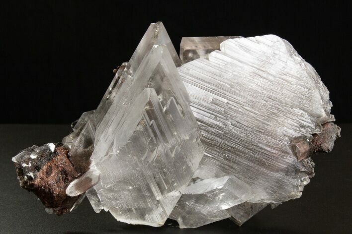 Glassy Selenite Crystal Cluster - Naica Mine, Mexico #325062